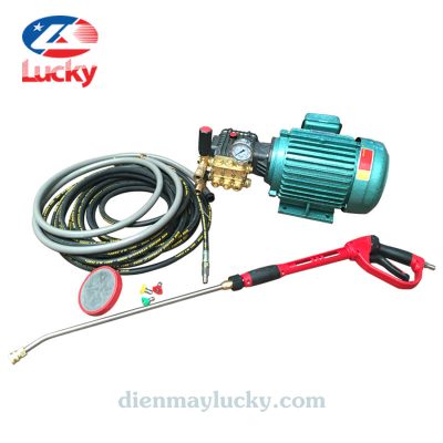 Máy rửa xe cao áp tự ráp