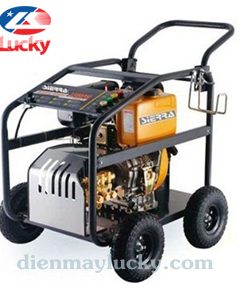 Máy rửa xe cao áp chạy dầu Diesel Lutian 10HP