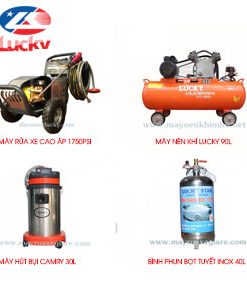 Bộ rửa xe ô tô tải, xe ben kết hợp xe đón 10 - 30 xe/ ngày
